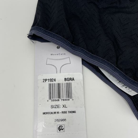 Hanky Panky Thong Panty Womens 2 Pack Size XL Assorted MoveCalm Hi Rise NWT - Picture 7 of 13